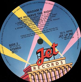 Madam X - We Reserve the Right - Amazon.com Music