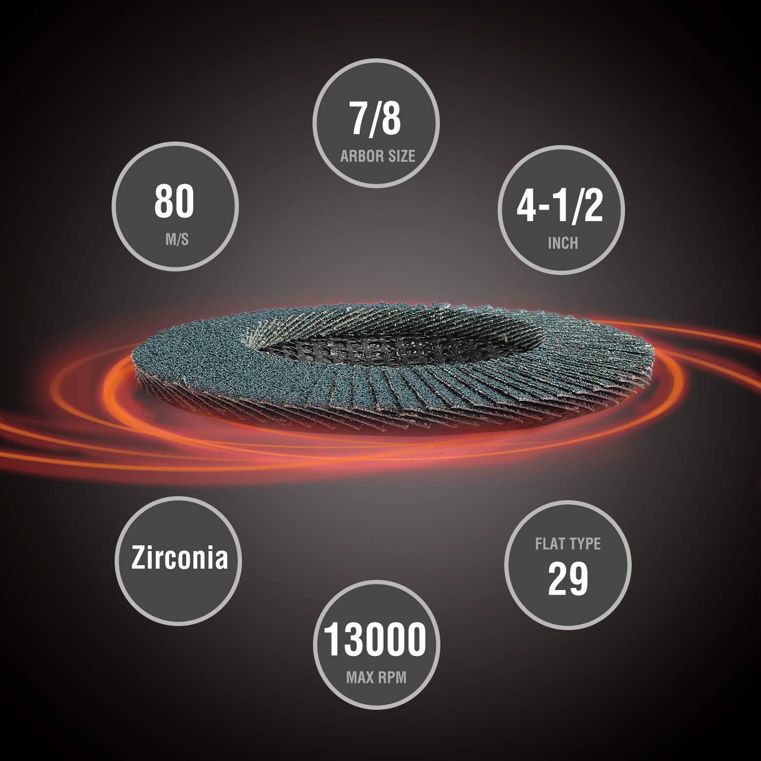 WORKPRO 20-Pack Flap Discs & WORKPRO 8-Piece Sanding Sponge Set