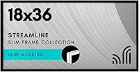 Vista 163 de Americanflat - Portarretratos de 24x30 pulgadas con plexiglás pulido, colección Streamline, marco de fotos con borde delgado para exhibir en pared