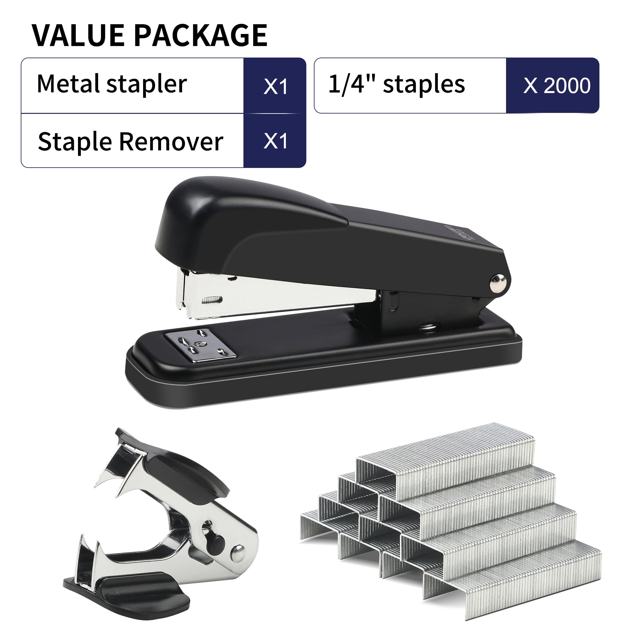 Dégrafeuse Manuelle Colorée YOKIVE - Pour Enlever Agrafes 24/6 Et 26/6 Sans Déchirer Le Papier - Bureau, Maison, Atelier