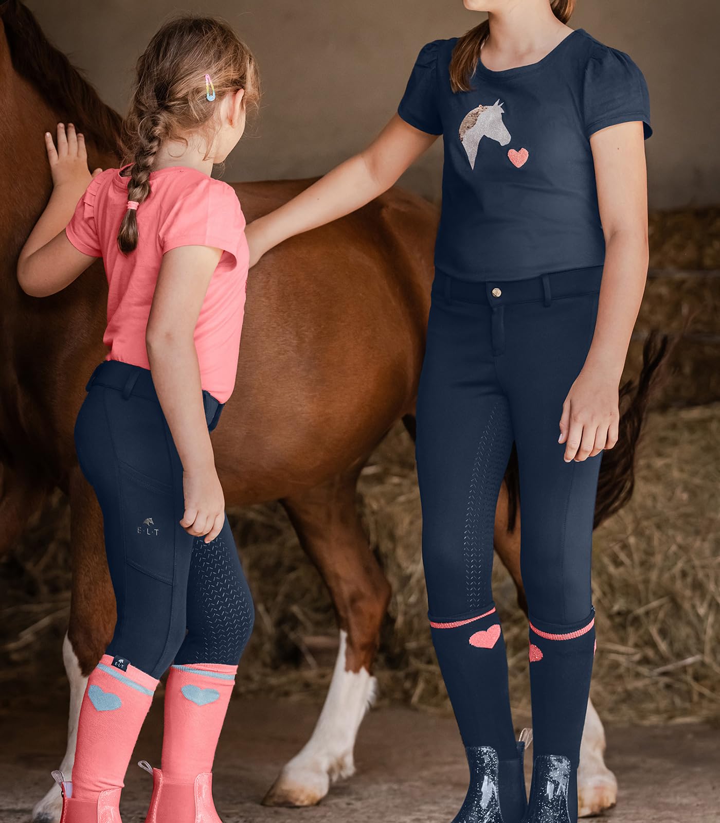 ELT Pantalon d'équitation Essential en silicone