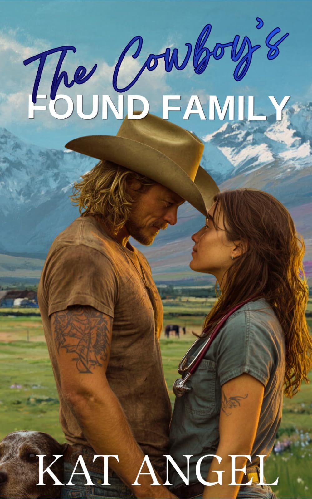 The Cowboy's Found Family: A Grumpy-Sunshine Fresh Start Sweet Romance (The Rivera Ridge Rescue Series)
