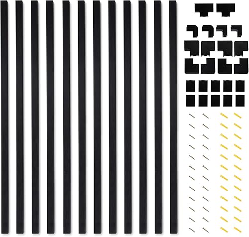 Miniatura 6 de SimpleCord - Juego de 9 piezas de conexión de cable para kit organizador de cables - Gestión de cables para televisores de montaje en pared