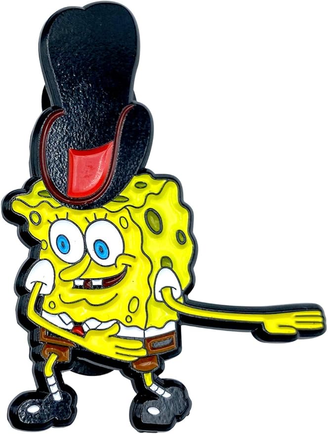 Spoons Rattling SpongeBob Squarepants Collectible Pin