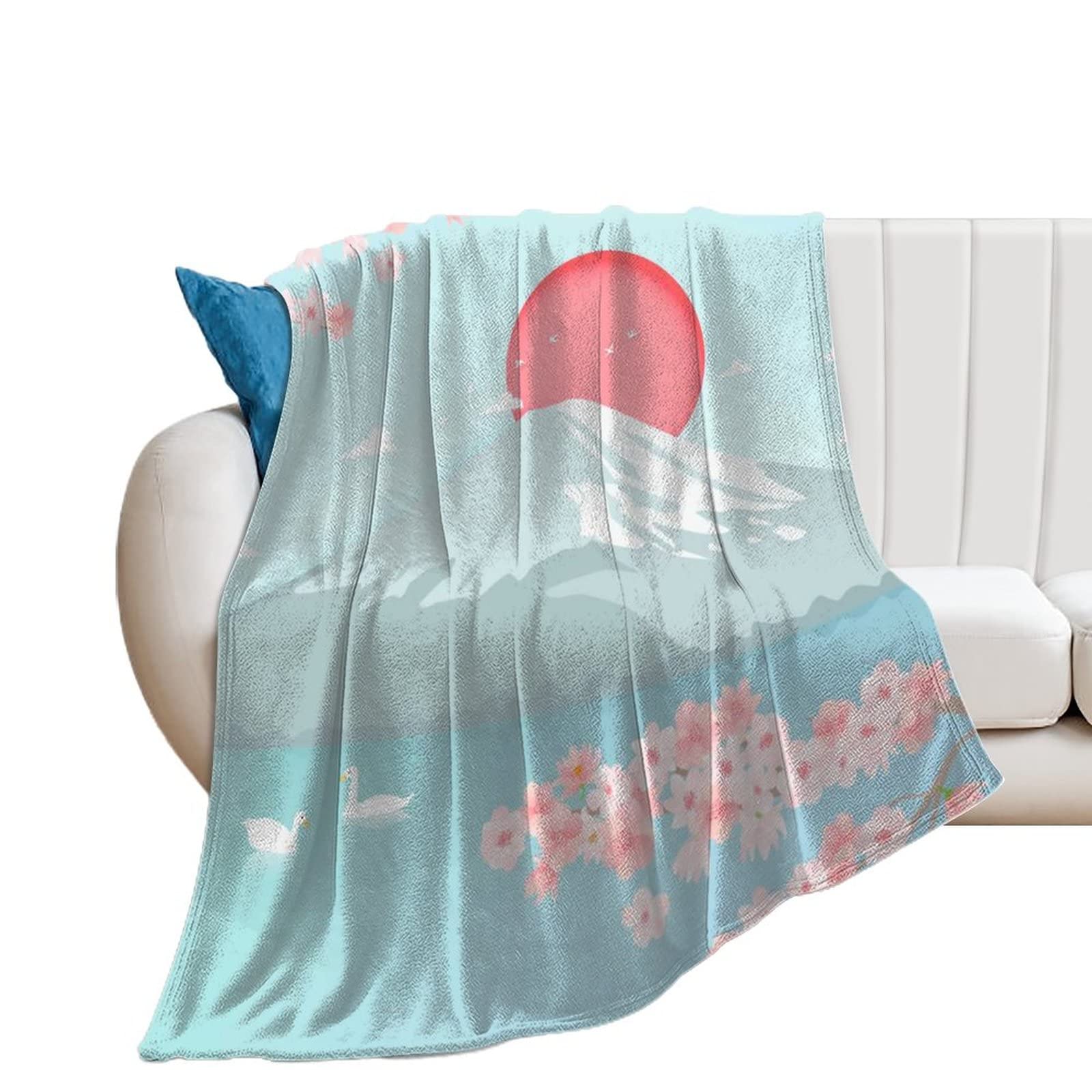 Couverture polaire volcanique contre le froid avec ce plaid canapé flanelle doux 130x150