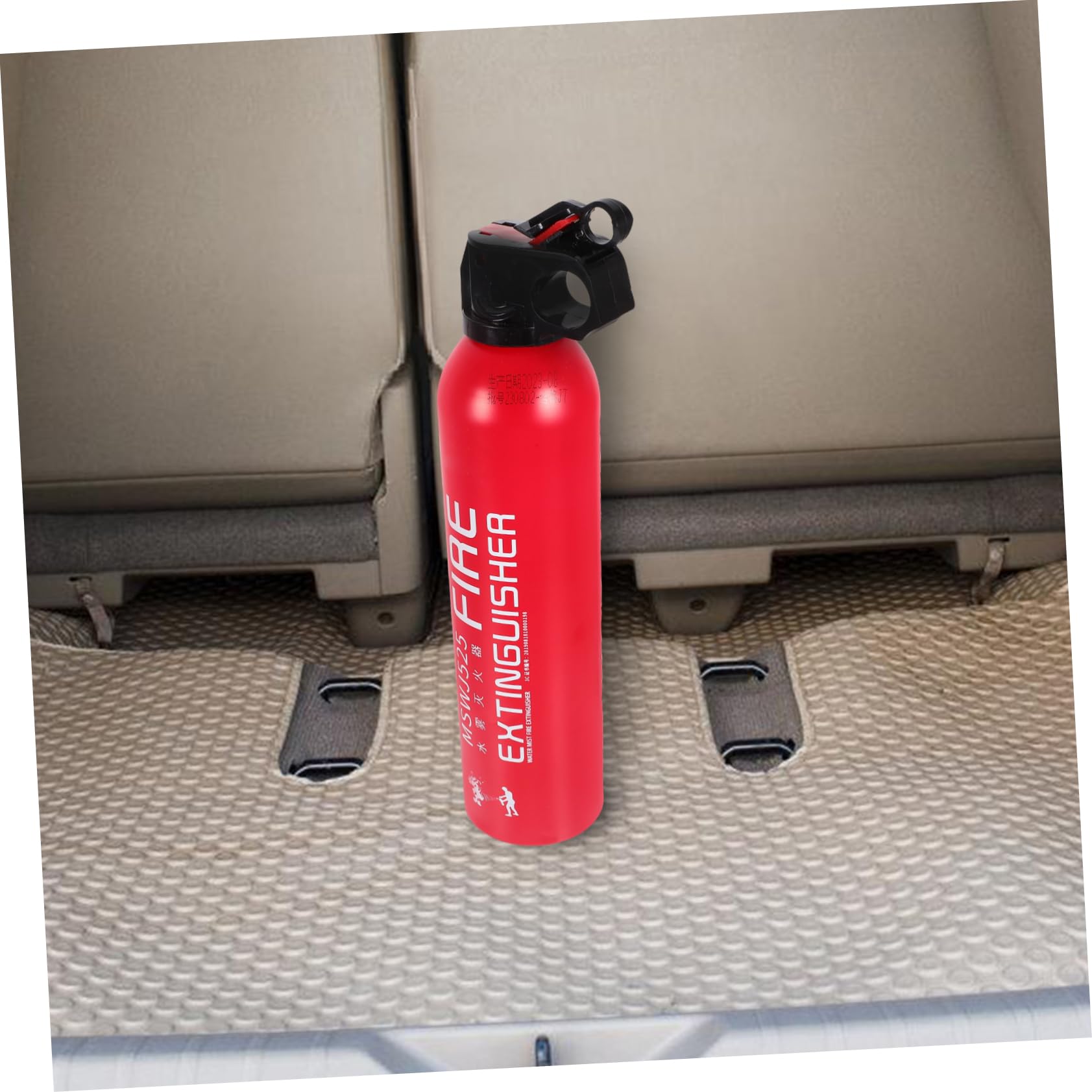 Operitacx Extincteur Voiture Portable Rouge Extincteur Pratique et pour Auto et Maison Sécurité Incendie Facile à Transporter et Fixer