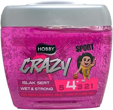Hobby Crazy Hair Gel Wet-Hard 700ml