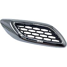 DJF Silver Aluminum Left Air Outlet Vent Fit For Maserati Levante