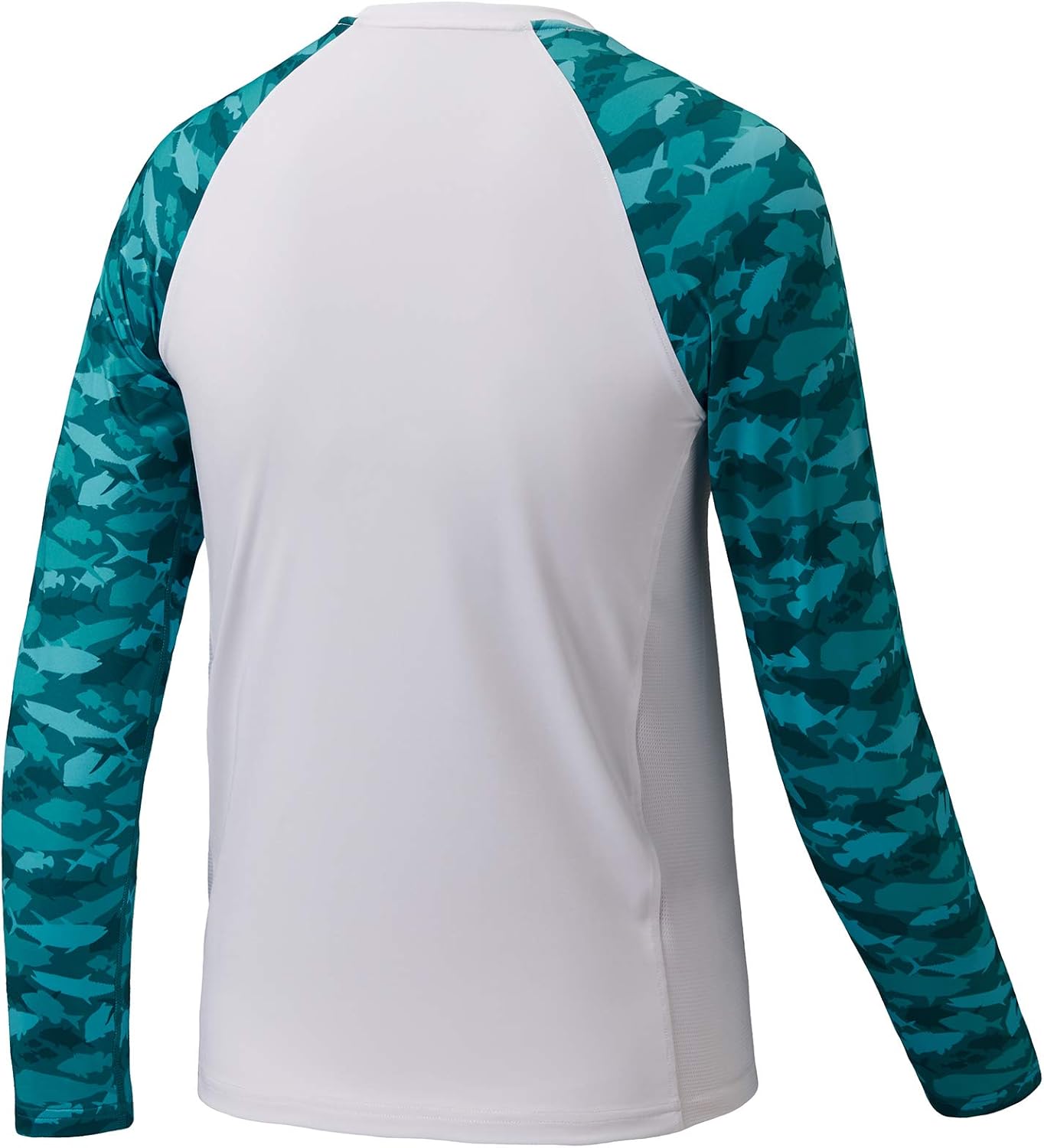 BASSDASH Youth UPF50+ Camo Long Sleeve Fishing Shirt UV Protection Quick Dry Tee - Image 2