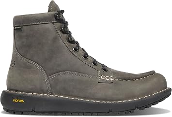 Danner Logger 917 Waterproof Moc Toe Work Boots for Women - Nubuck Leather with Breathable Gore-Tex, Vibram SPE Midsole and 917 Traction Outsole
