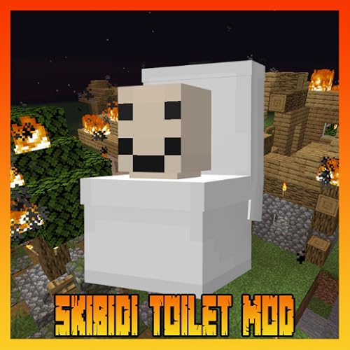 New skibidi toilet Mod FoR MCPE