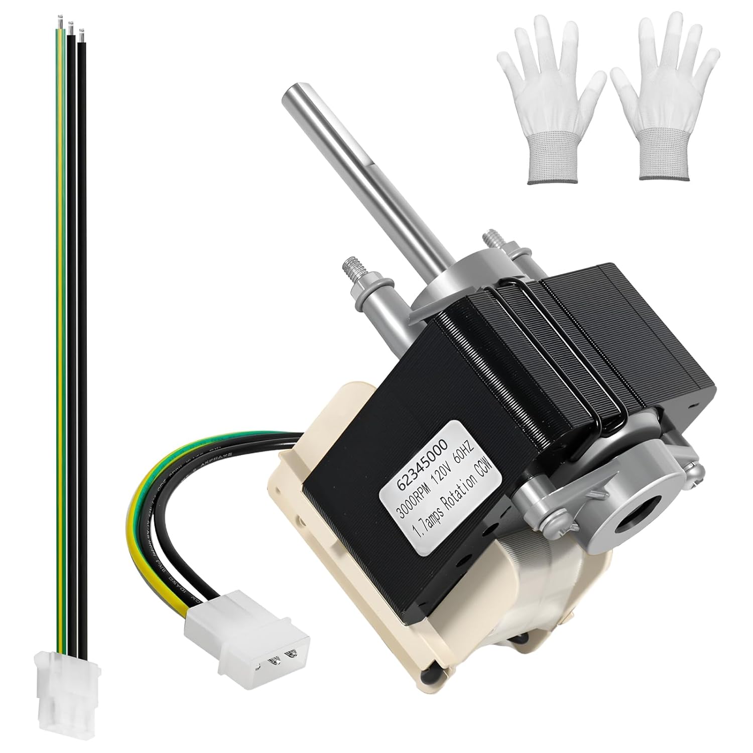 WRSXG 62345000 for LS100SE, LS80SE, LS50SE, Bathroom Fan Motor High Performance Replacement Quiet Efficient Bathroom Ventilation Fan Motor