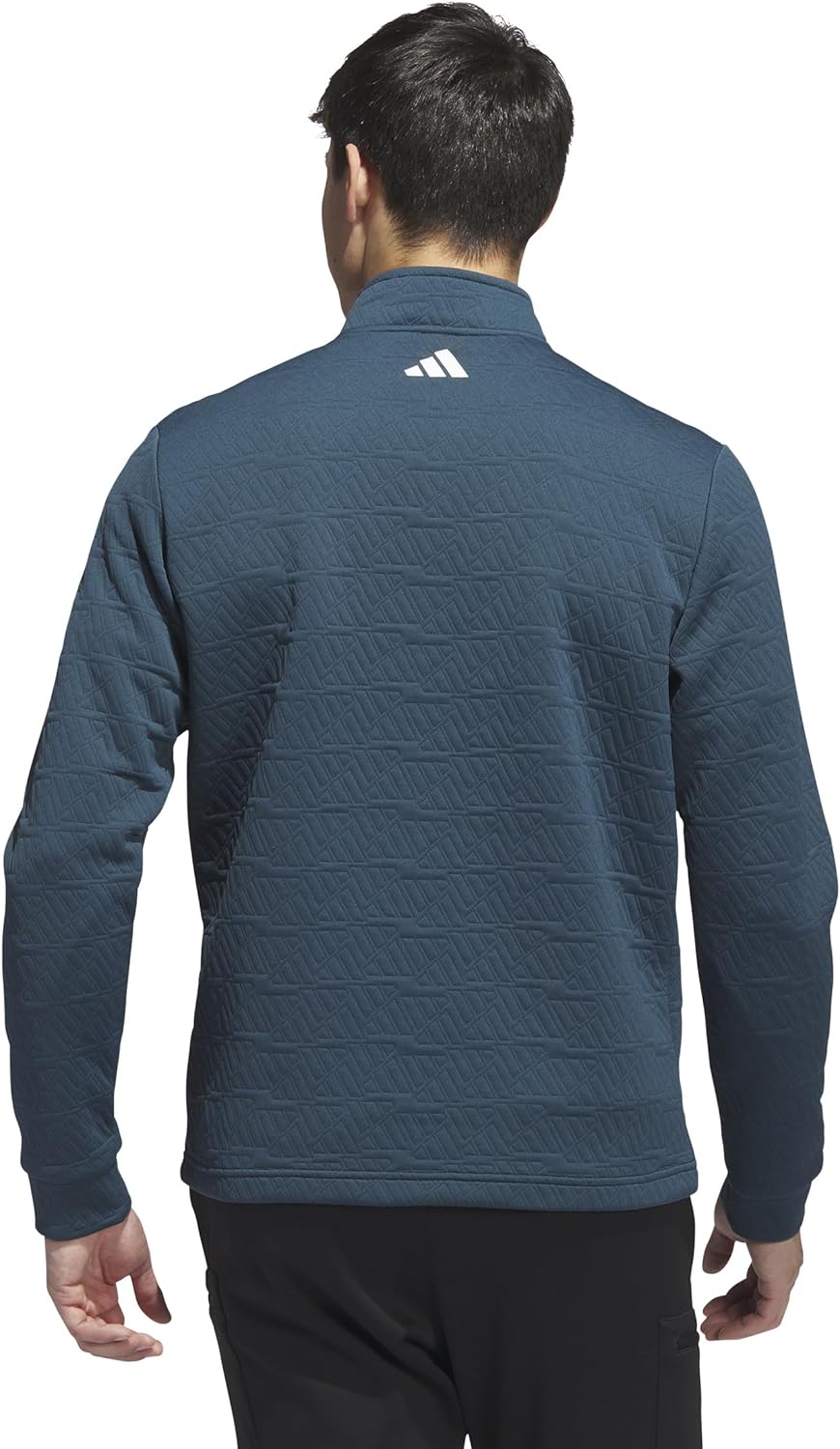 adidas Mens DWR Quarter Zip Golf Pullover