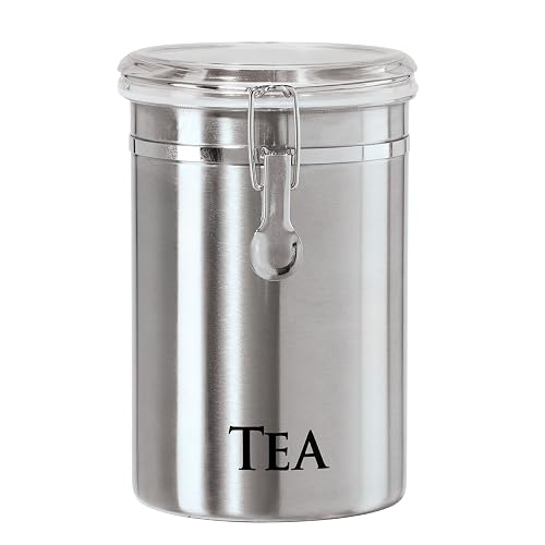 Oggi Stainless Steel Tea Canister 62 fl oz - Airtight