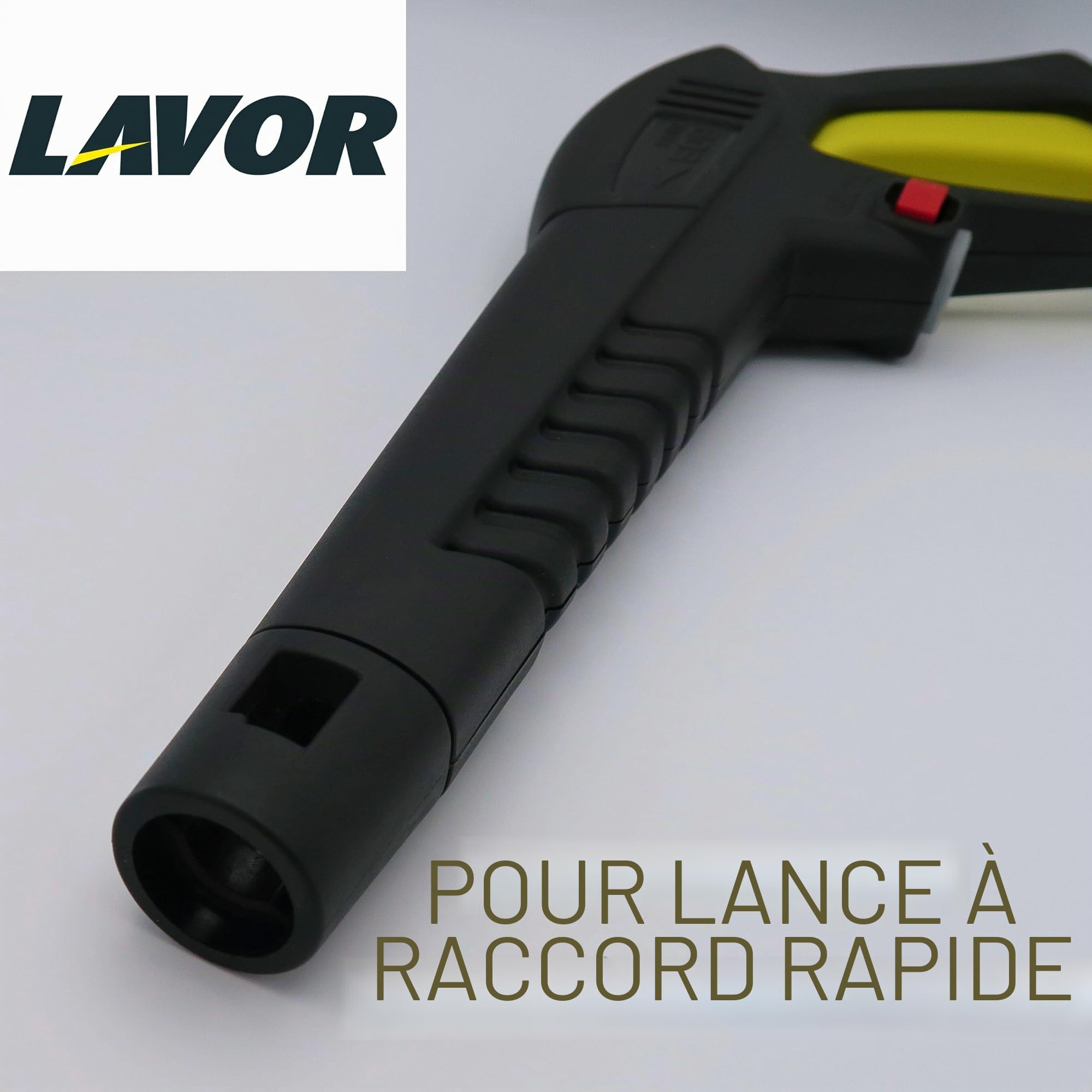 Pistolet Lavor S'09 avec adaptateur 1/4", raccord rapide, remplacement pour nettoyeur haute pression Lavor - Innovation et fiabilité en un clic
