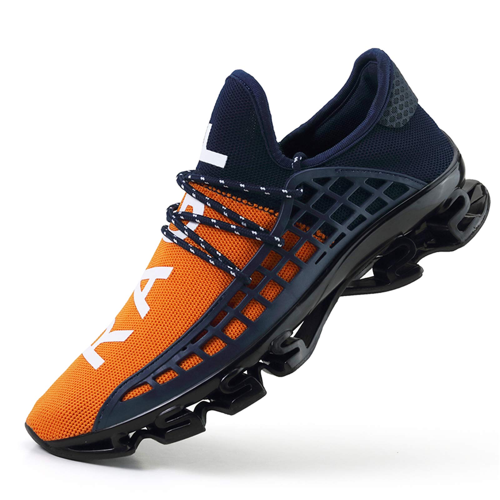 DUORO Mens Slip On Road Running Shoes Breathable Lightweight Comfortable Walking Shoes Athletic Gym Tennis Shoes for Men