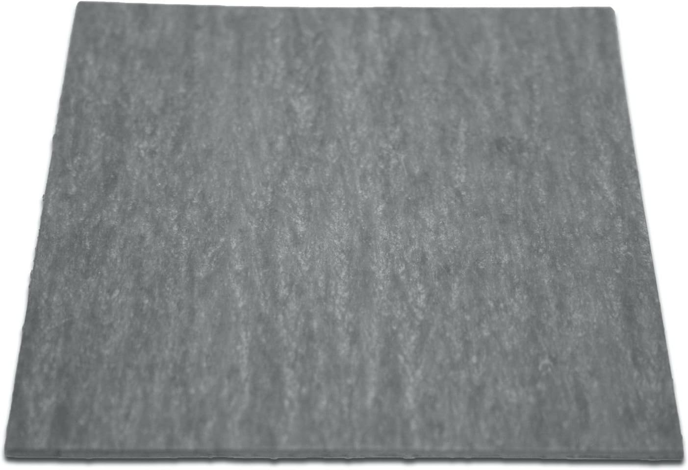 High Temperature Fibre Gasket Paper Sheet - WRAS Approved - Water, Oils, Gas, Steam, Chemical Sealant - Working Temp 250°C (1mm Thick) (100mm x 100mm)