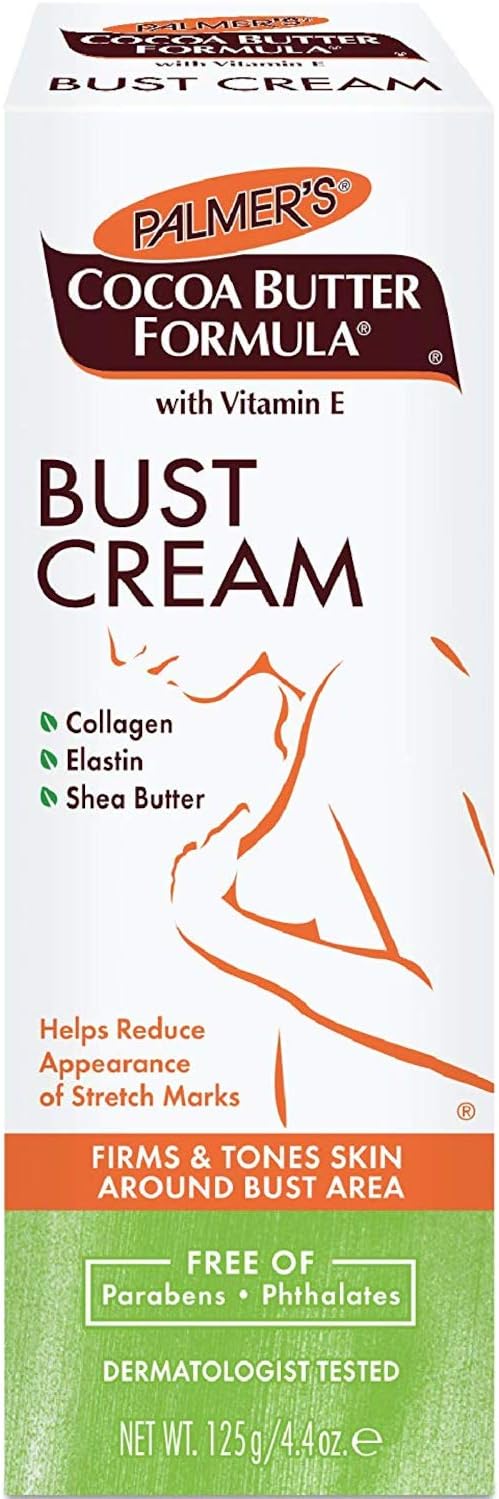 Palmer's Cocoa Butter Formula Bust Cream with Vitamin E Tubes (4.4oz)