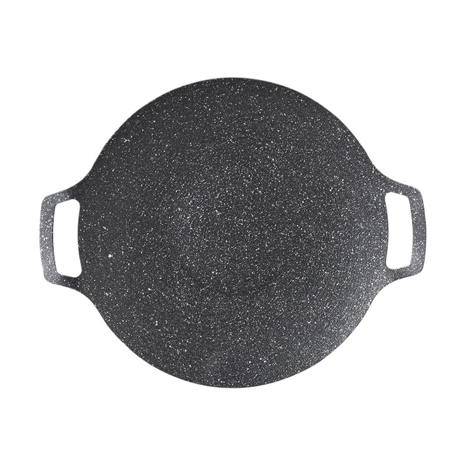Poêle à griller de 38cm avec plaque chauffante ronde en matériau haute densité