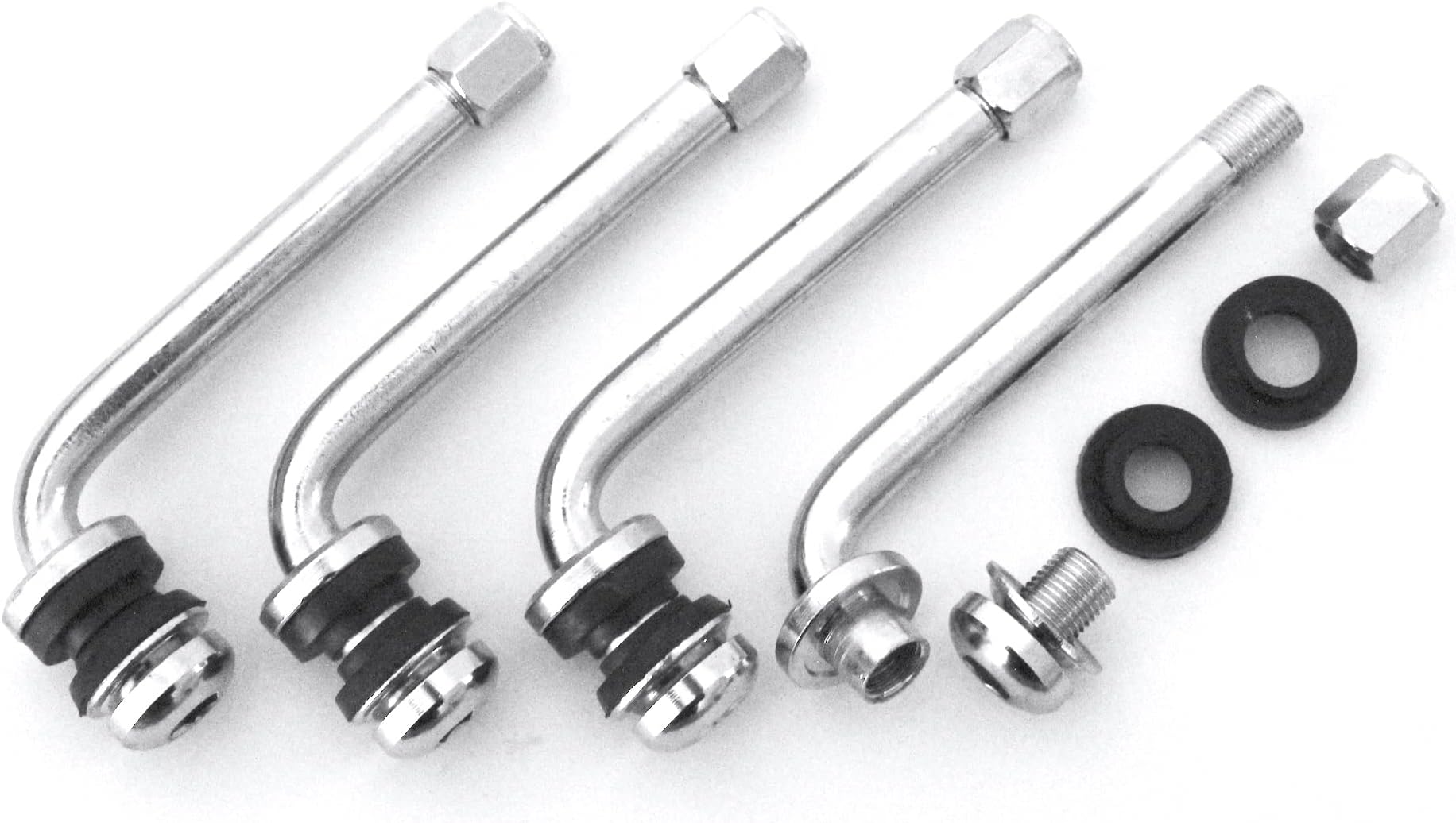 90 Degree Valve stem Size 2.75" (70mm) Griplow for JDM, Euro, US 1 2 3 Multi-Piece Wheels Rim Cap tire