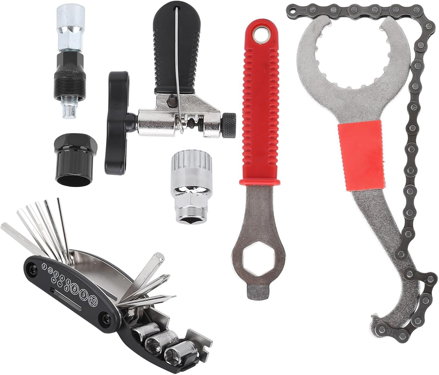 Bicycles Repair Tool Kits Road Bikes Maintenance Tool Flywheel Removal Chain Breaker Cranks Pullers Cycling Accessories