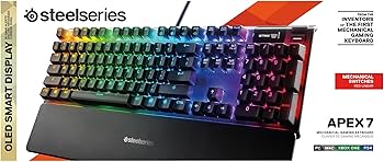 Amazon.co.jp: SteelSeries ゲーミングキーボード 青軸 有線