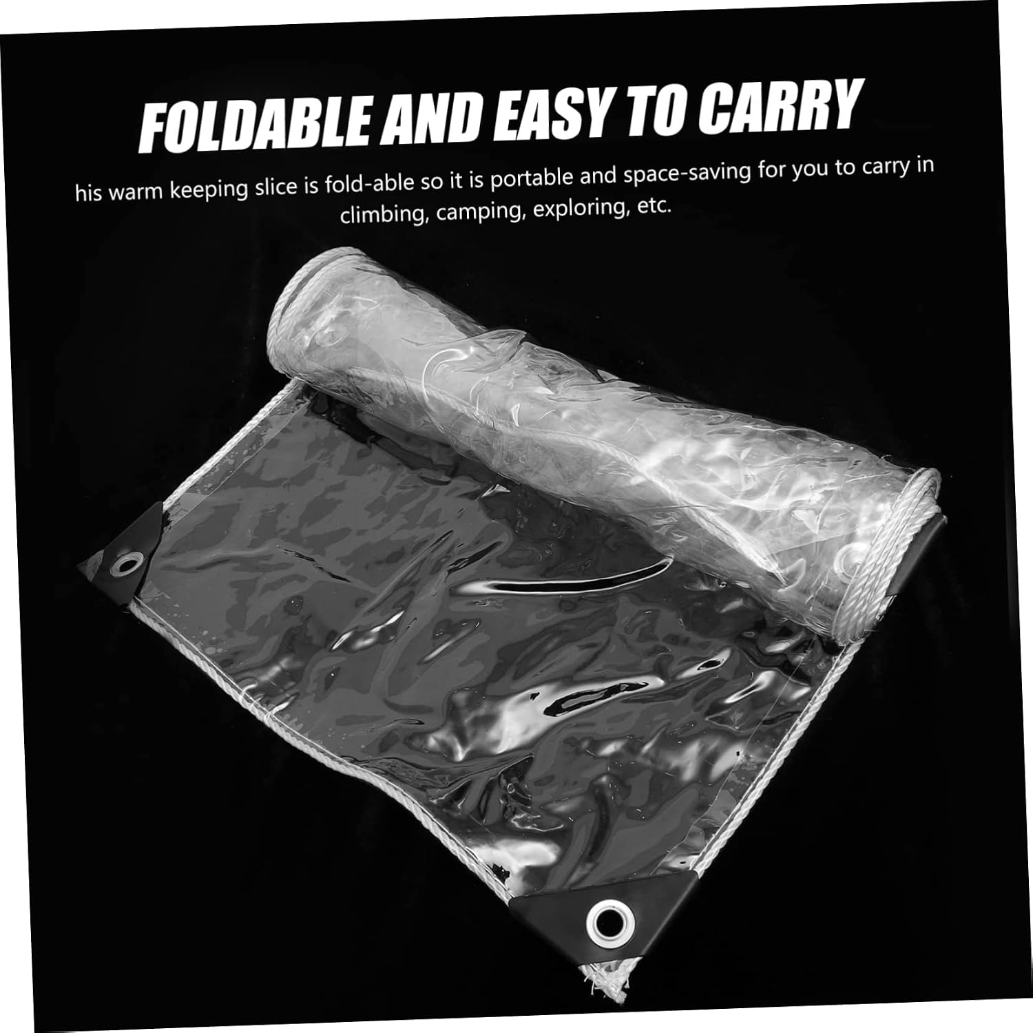 VICASKY Outdoor Tent Portable Tent Reusable Windproof Sun and Rain Shade Camping Tarp Folding Awning Garden Sunshade Privacy Shade for Patio Deck Canopy Canopy