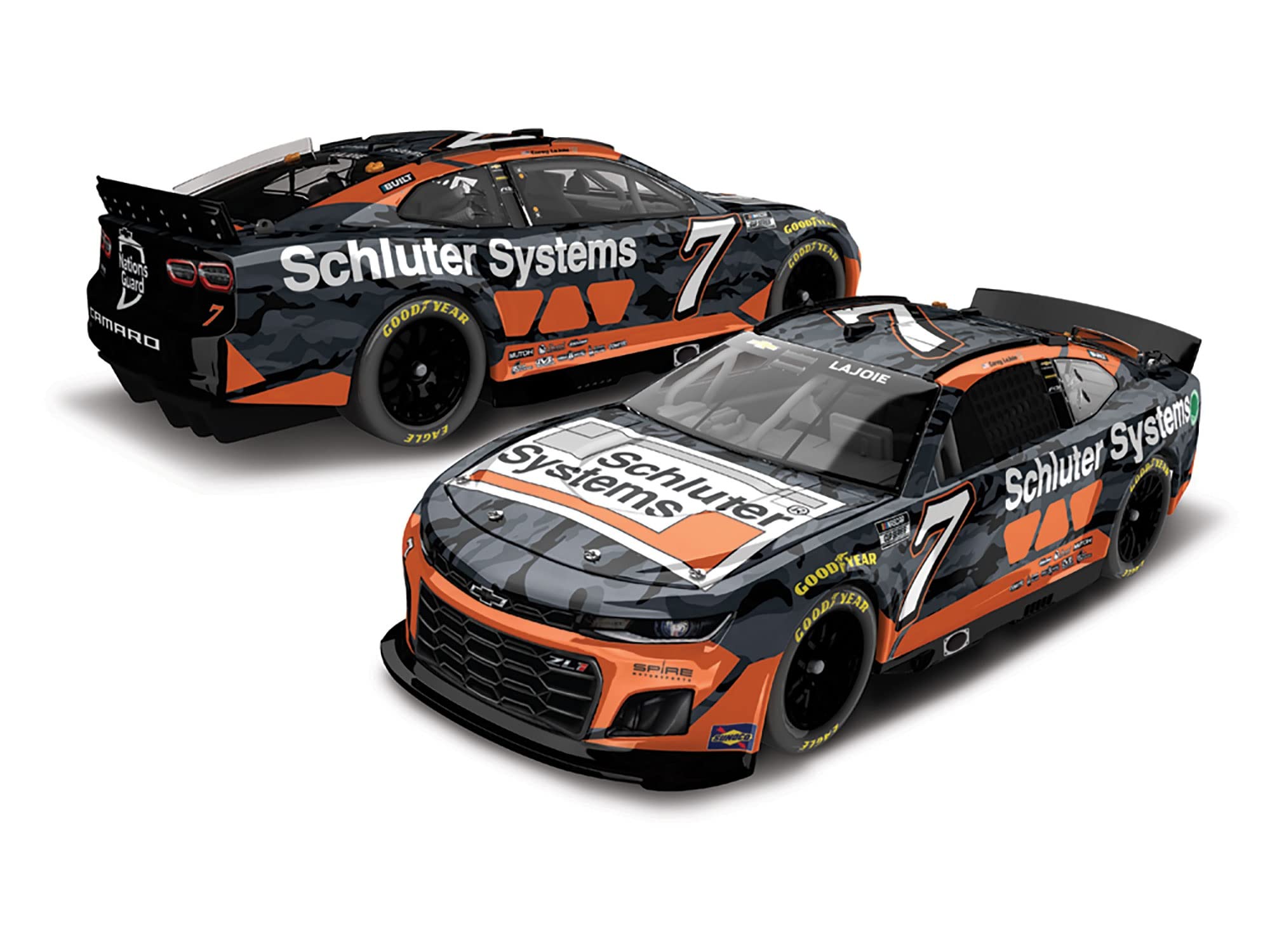 C Lajoie 1/24 HO Schluter Systems 22 Camaro ZL1