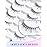 Short Lashes 10mm Natural False Lashes Wispy Eyelashes Lightweight Fake Lashes Thin Band Eyelashes K71