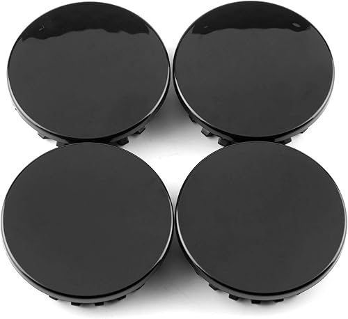 RTRHINOTUNING 4PCS OD67mm2.63in Wheel Center Caps Compatible with Colorado Corvette ATS XLR Acadia Verano ID55mm2.17in Black Hub Caps