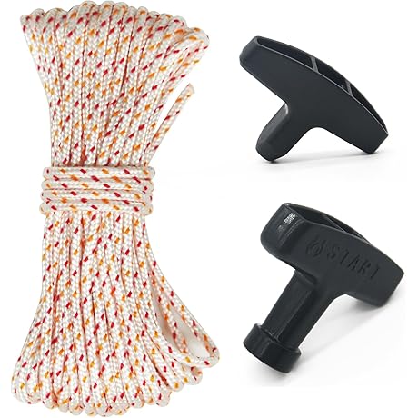 Recoil Starter Rope Pull Cord 10m/4mm Pull Starter Rope
