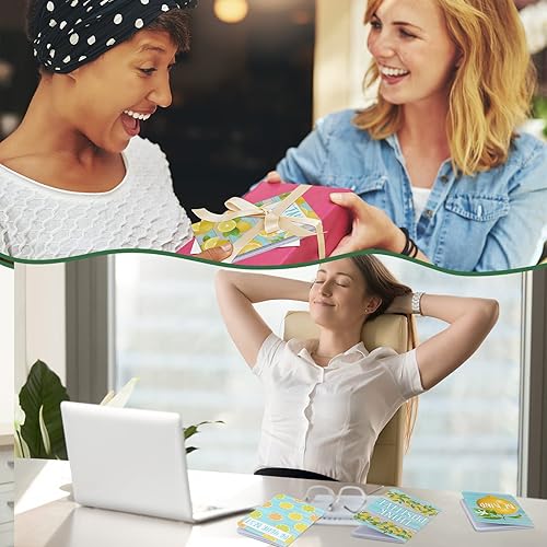 Miniatura 7 de Fainne 16 mini cuadernos de limón para fiesta, recuerdos de fiesta de limón, bloc de notas de bolsillo de plan pequeño para decoración escolar,