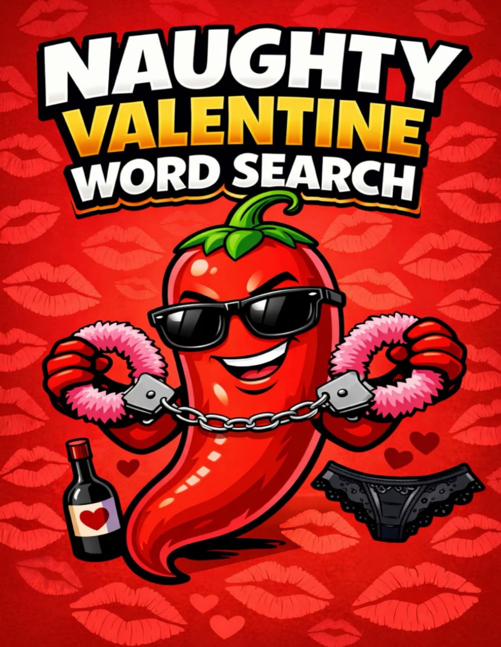 Naughty Valentine Word Search: Spicy Puzzle Book for Adults and Couples | Funny Romantic Gag Gift for Him and Her