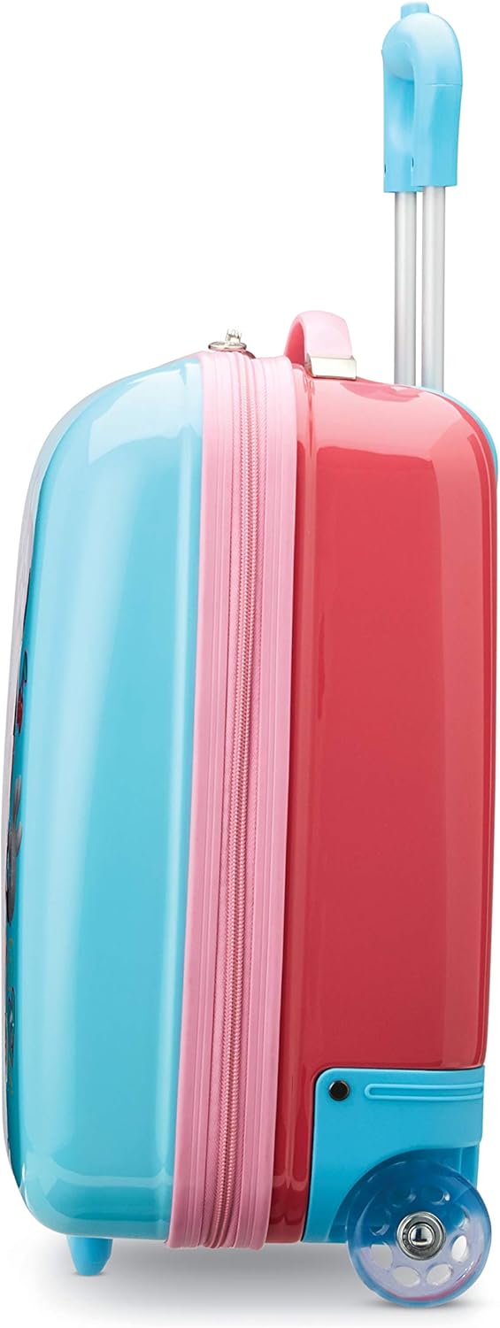 review American Tourister Kids' Disney Hardside Upright Luggage, Minnie Mouse 2, Carry-On 16-Inch