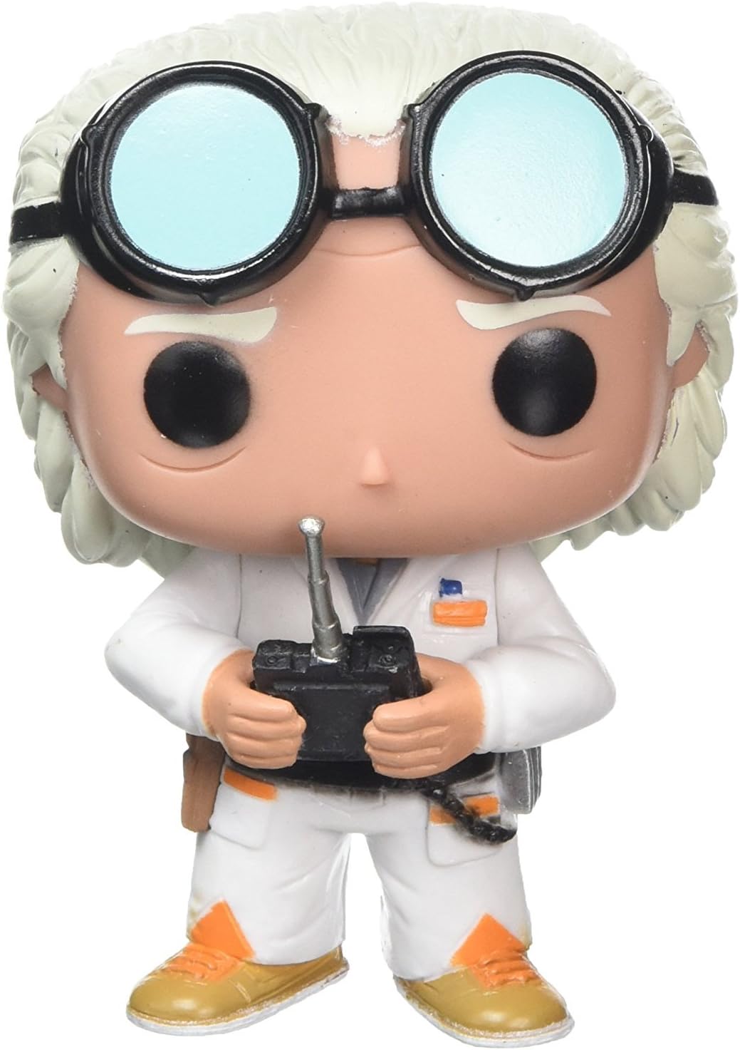 Back to The Future - Dr. Emmett Brown Funko Pop! Vinyl Figure (Bundled with Compatible Pop Box Protector Case), Multicolored, 3.75 inches - Image 6