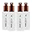 HerStyler Serum, 4 Pack - Hair Styling Agent with Argan Oil for Dry, Damaged Hair - Frizz Control Serum for Straightening, Shine, Trendy Tresses