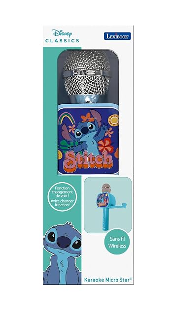 Foto 5 de 7 de Lexibook, Stitch Micrófono Bluetooth, MIC240DLXB