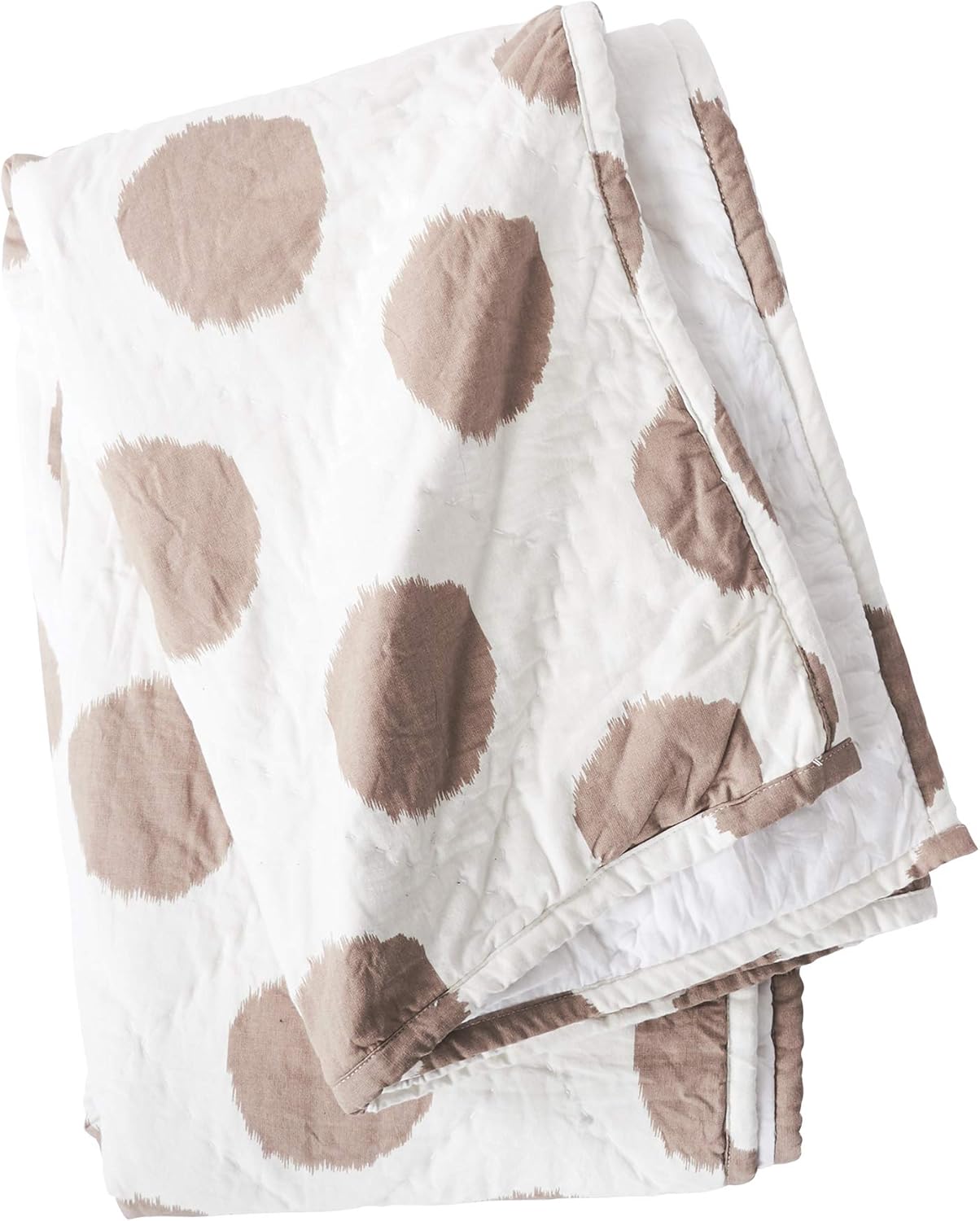 carol & frank Pet Dog Or Cat Quilt Blanket Bed Dot Pattern Tan 40 x 50 Tan