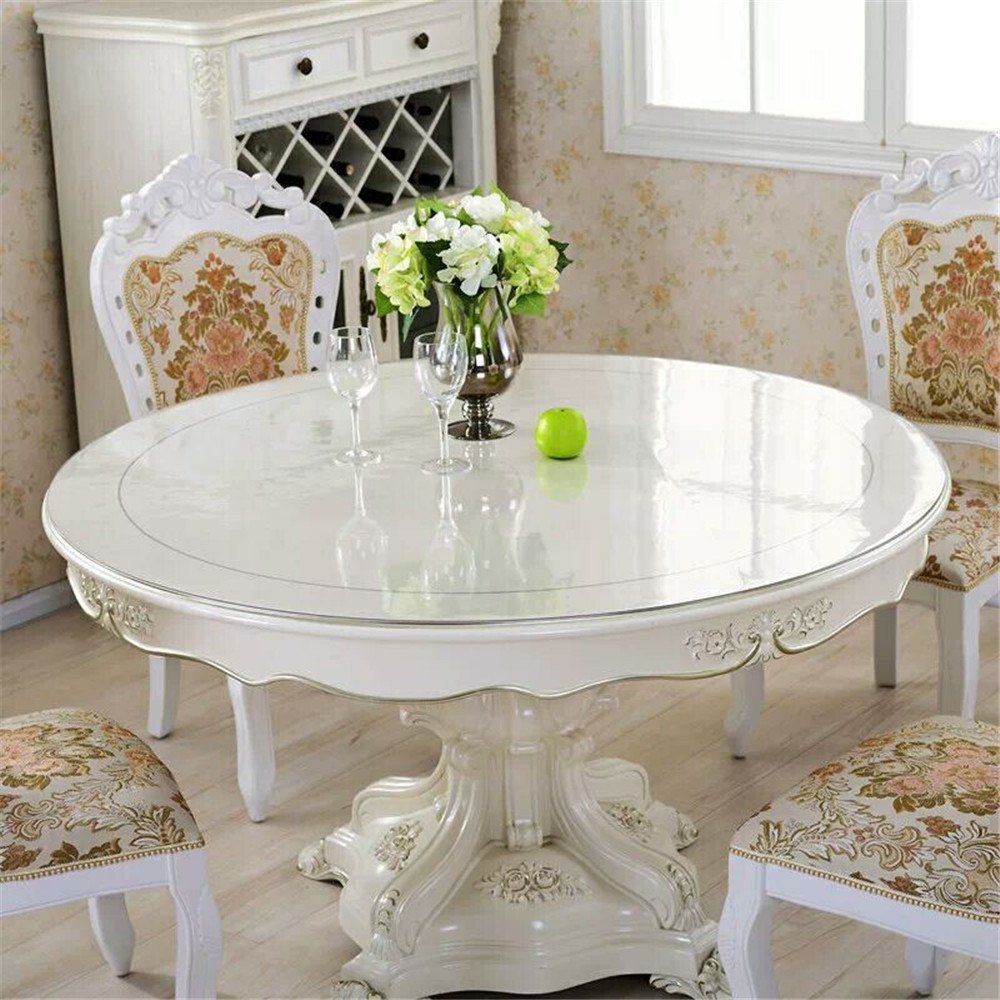 Table Glass Top Protection Dining Room Table Glass Top Protector