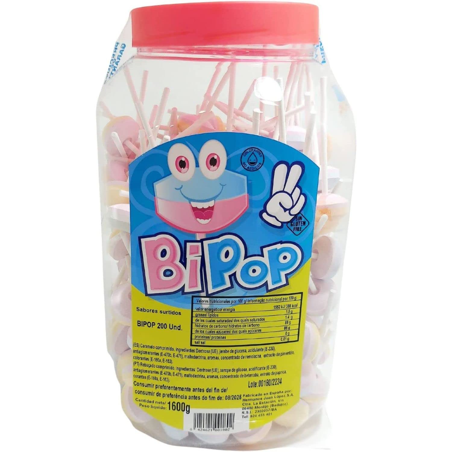 BIPOP TARRO 200 UNIDADES