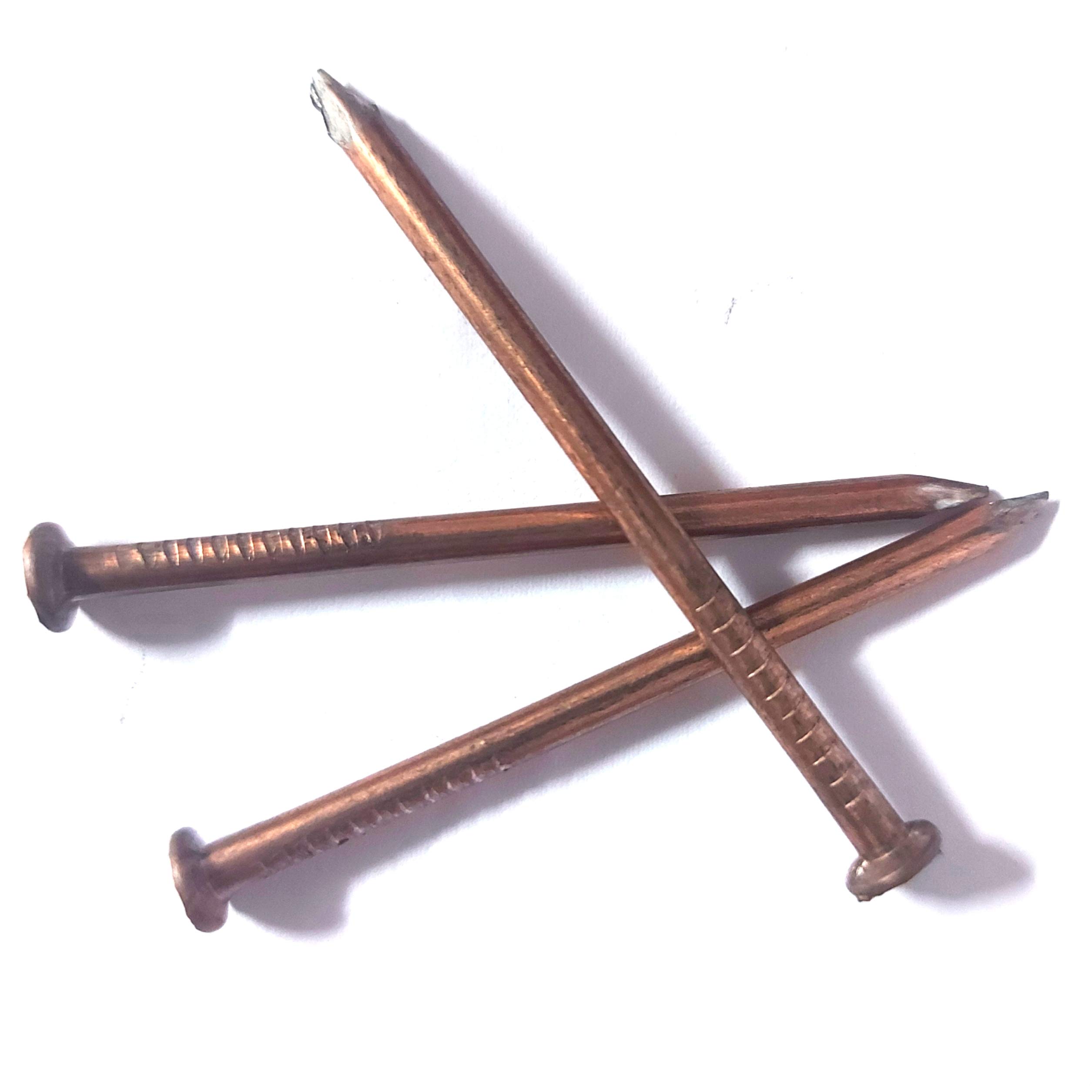 HIGH Class Iron Nail Wire Nail for Decoration, NOT for Hard USE. Copper Color COTTED-picture-45