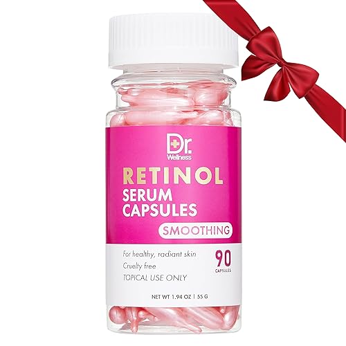 Miniatura 2 de Dr. Wellness Cápsulas de suero de retinol - Fórmula suavizante  90 cápsulas  Promueve una piel saludable y radiante  Reduce las líneas finas