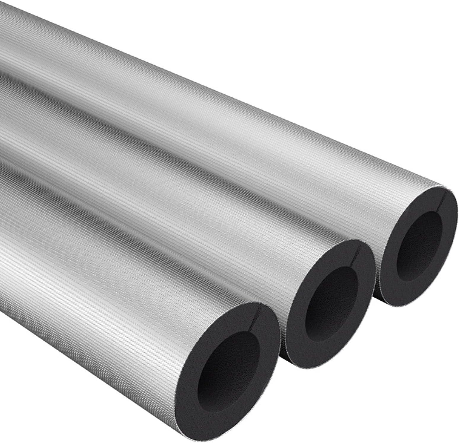 Self Adhesive Rubber Plastic Insulation Pipe, Insulation Cotton Water Pipe Anti Freezing Thickened Insulation Material,Innerdiameter60(2inch) wallThickness30mm