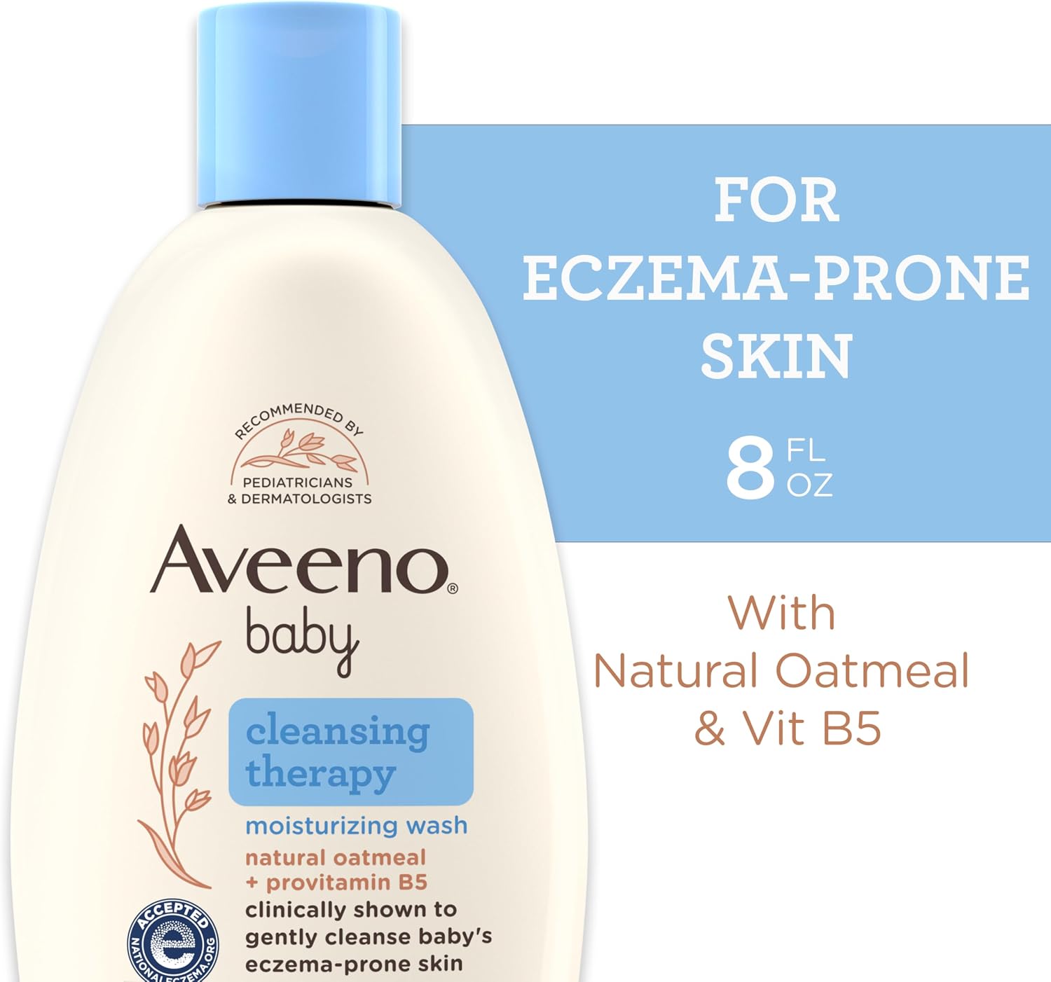Aveeno baby Clesaning therapy, body wash, For eczema-prone skin

