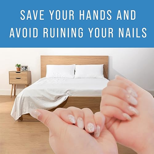 Miniatura 9 de Maplefield 1 paquete de sábanas de bambú extra anchas y herramienta de agarre de colchón para asegurar las sábanas en ropa de cama de nivel hotelero