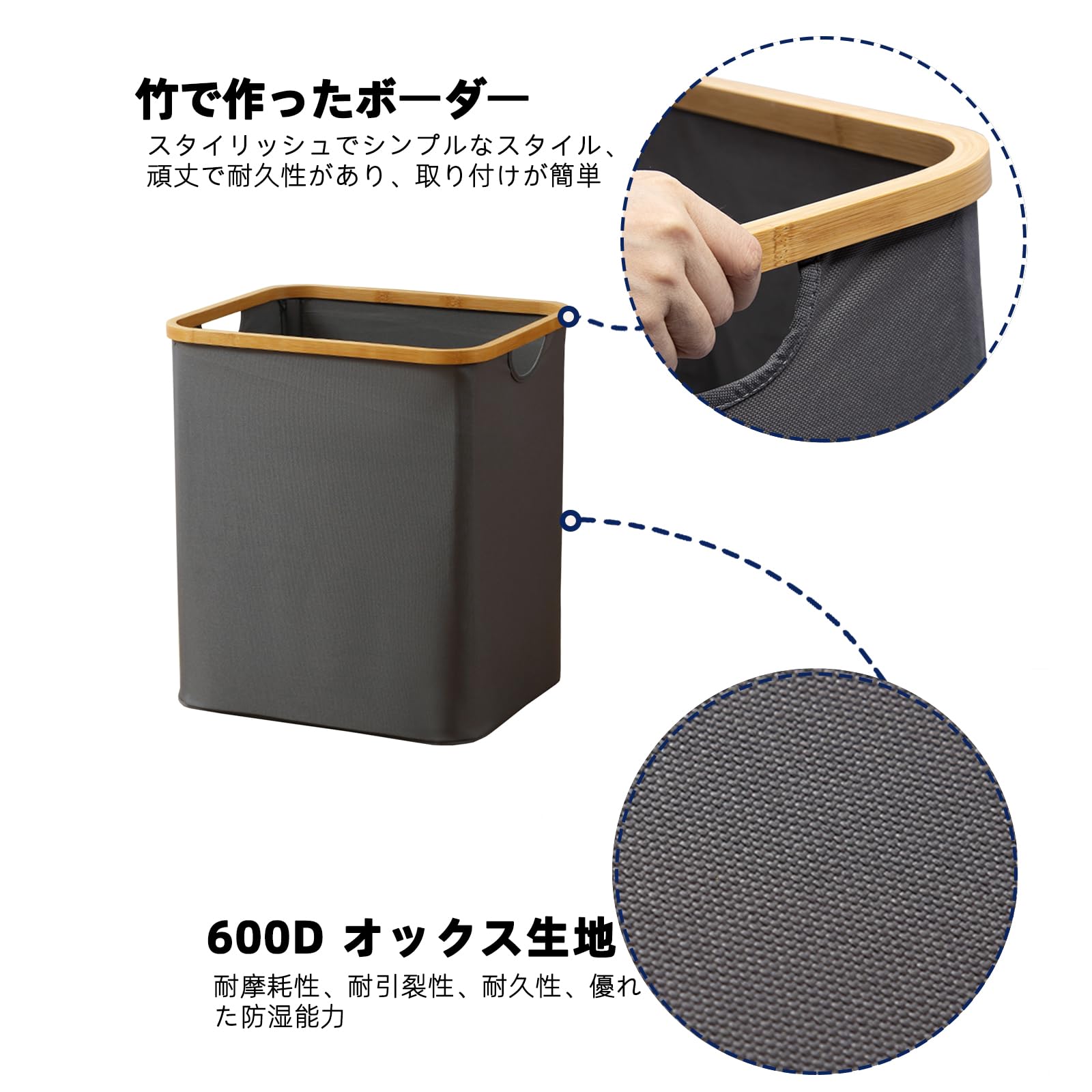 Amazon.co.jp : LunaMeet 洗濯カゴ 洗濯かご 折りたたみ ランドリー