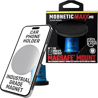 Mob Armor MobNetic Maxx MS MagSafe Phone Mount for Car, Blue