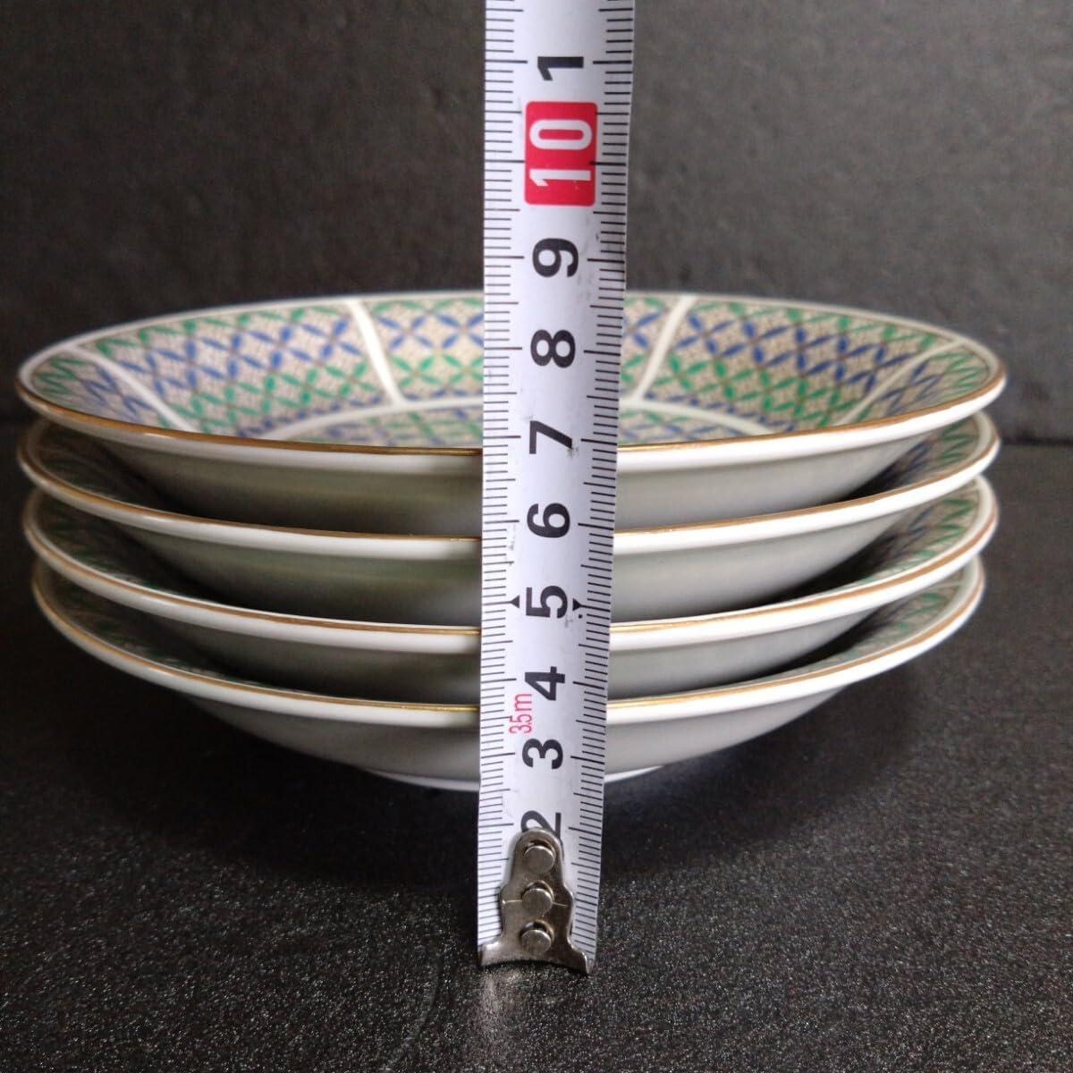 未使用 有田焼 徳幸窯 銘々皿6枚 料亭 懐石料理 レストラン お祝い 