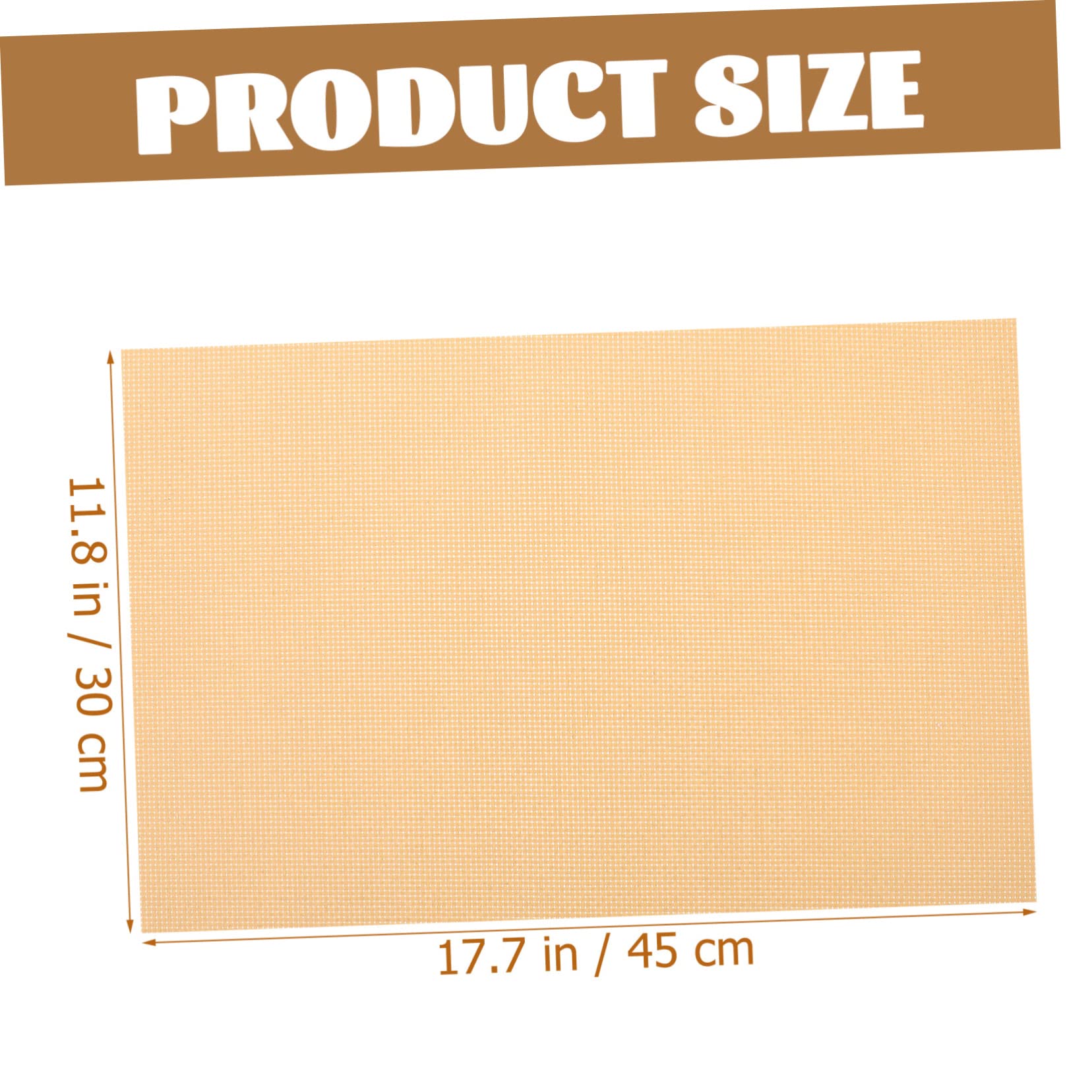 HAPINARY 6 Sheets Cross Stitch Fabric Embroidery Gridding Cloths 11ct White Embroidery Fabrics for DIY Decor