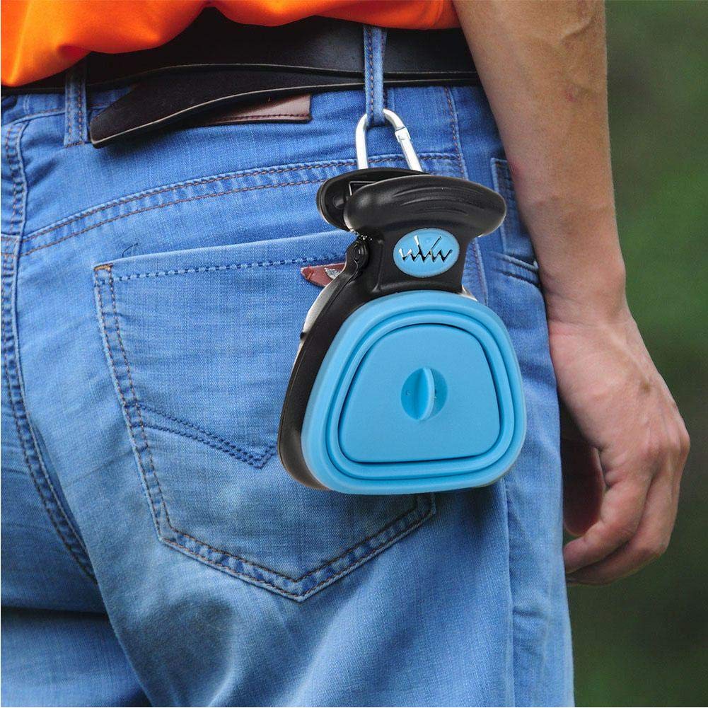 Pelle Ramasse Crotte Ramasse Crotte De Chien Pet Pooper Scooper avec Sac Poubelle Pliable Déchets De Chien Portable Outil De Nettoyage De Pelles pour Animaux De Compagnie